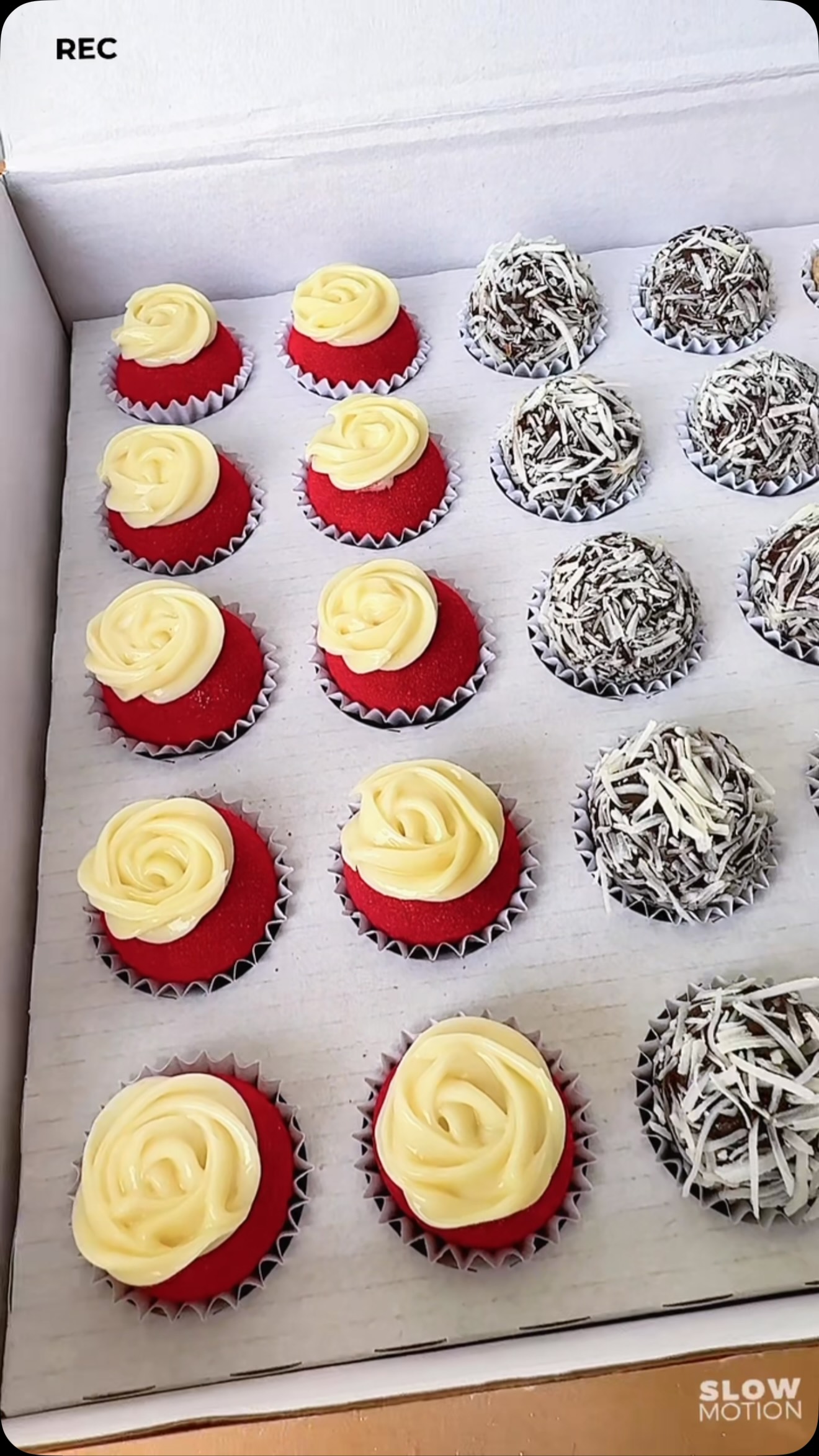 Seleção de doces Brigs